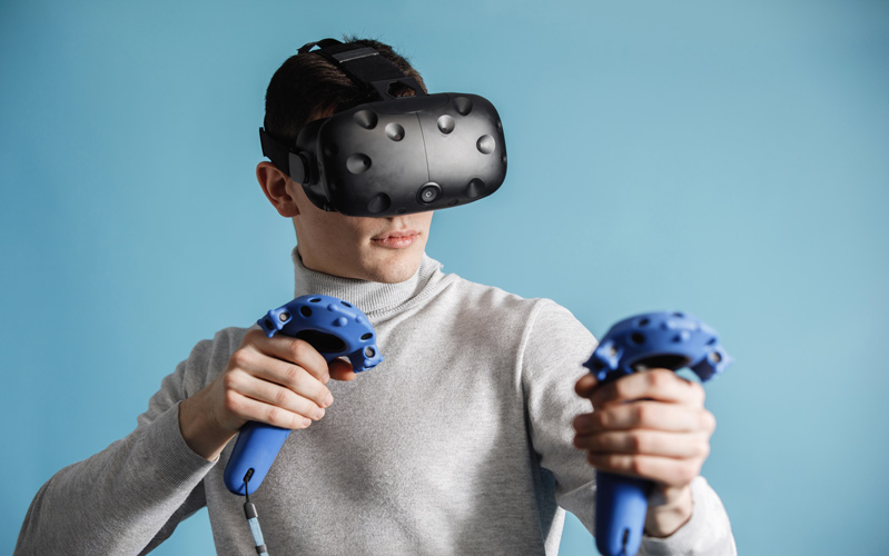 VR Brille auf der Arbeit nutzen
