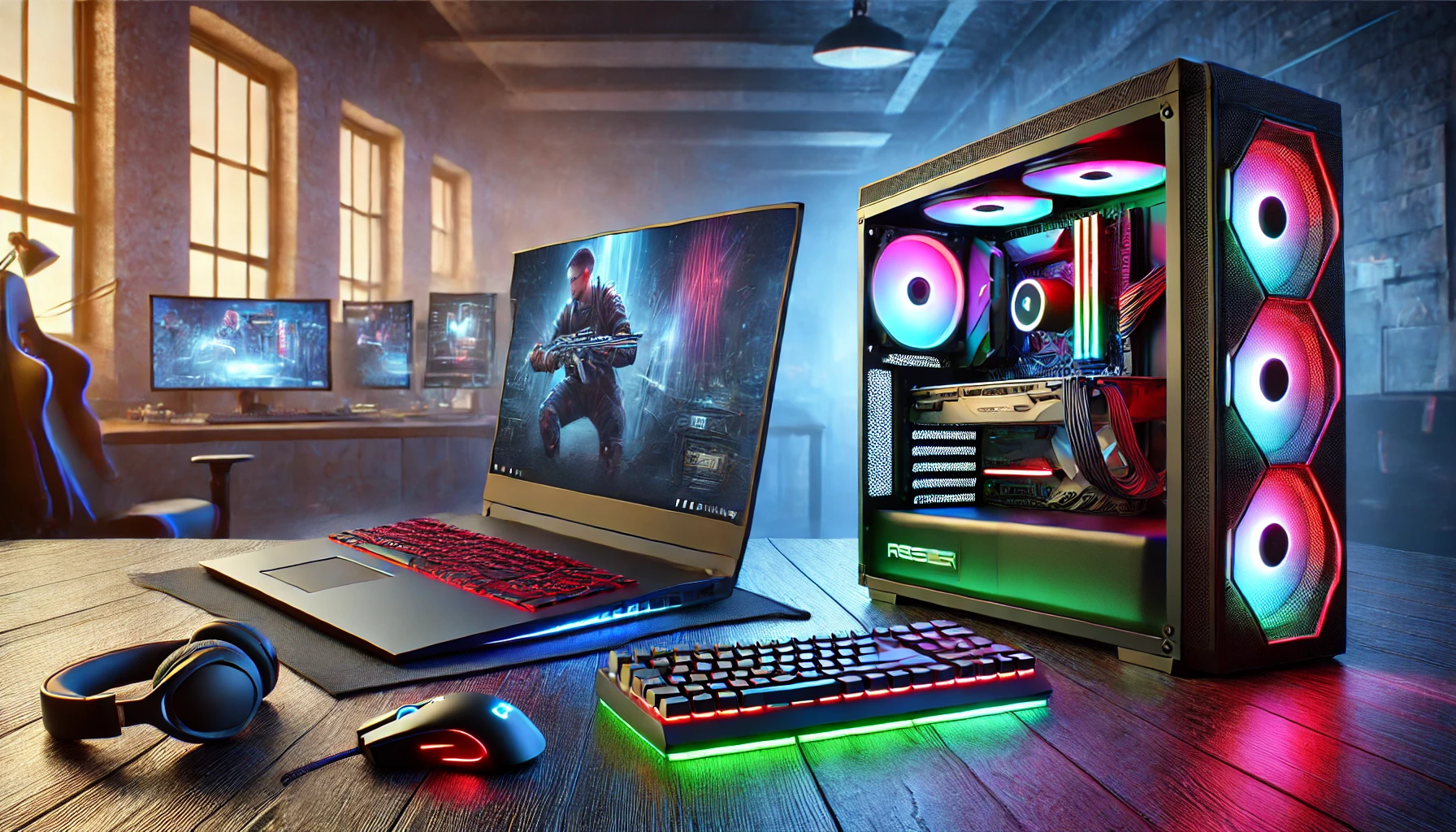 Gaming-Laptops vs. Gaming-PCs
