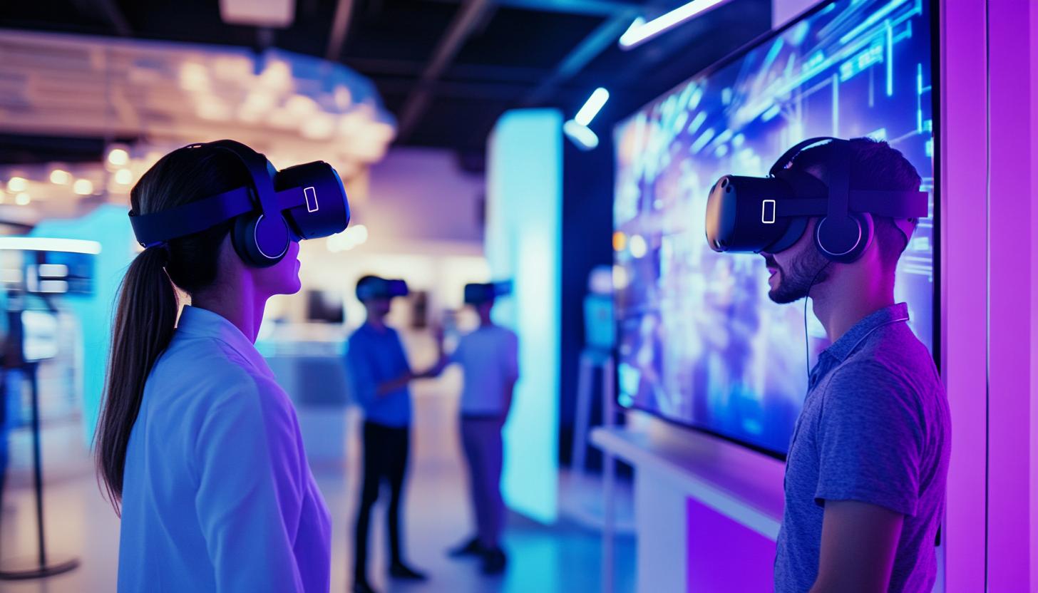 vr tv setup konfiguration messe