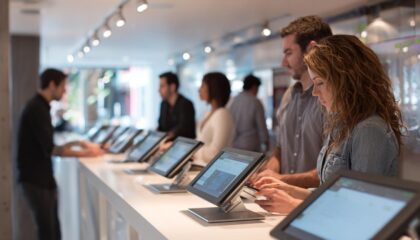Interaktive Kundenumfragen mit iPads auf Tischständern – So funktioniert’s